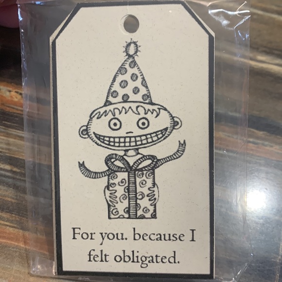 🌶3/$14🌶Weird gift tags pack of 10 - Picture 2 of 6